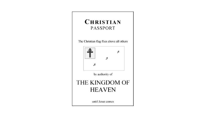 Kingdom of Heaven (Christian) Passport, self-publishing, free-of-charge